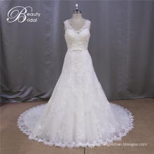 Lace Wedding Dress Spaghetti Straps